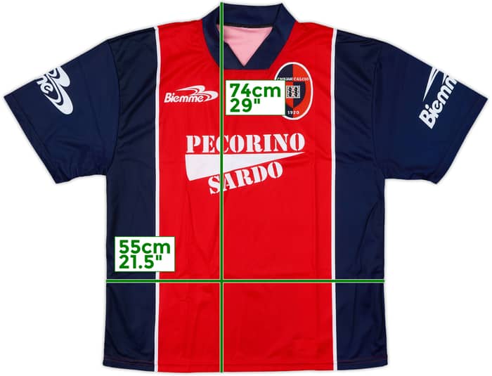 1999-00 Cagliari Biemme Training Shirt - 10/10 - (M)