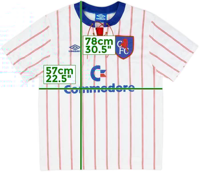 1992-94 Chelsea Away Shirt - 9/10 - (L)