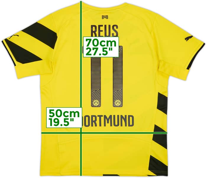 2014-15 Borussia Dortmund Home Shirt Reus #11 - 6/10 - (M)