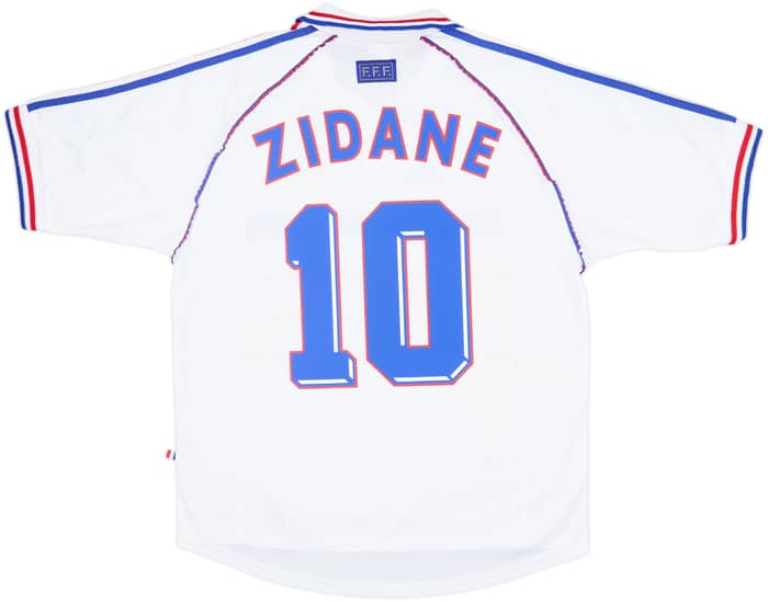 1998 France Away Shirt Zidane #10 - 8/10 - (L)