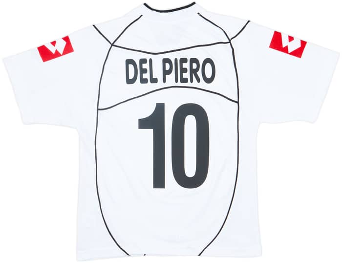 2002-03 Juventus Away Shirt Del Piero #10 - 8/10 - (M)