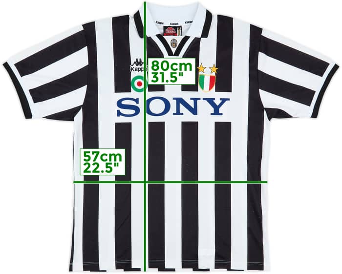 1995-97 Juventus Home Shirt - 7/10 - (XL)