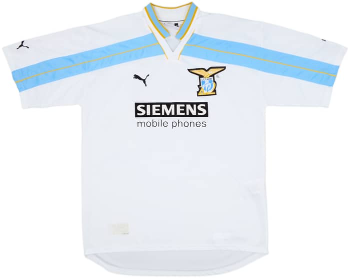 2000-01 Lazio Centenary Home Shirt Nesta #13 - 8/10 - (XL)