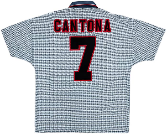 1995-96 Manchester United Away Shirt Cantona #7 - 5/10 - (L)