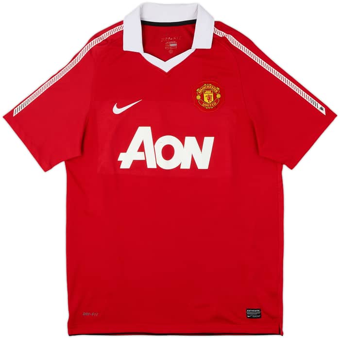 2010-11 Manchester United Home Shirt Rooney #10 - 6/10 - (M)