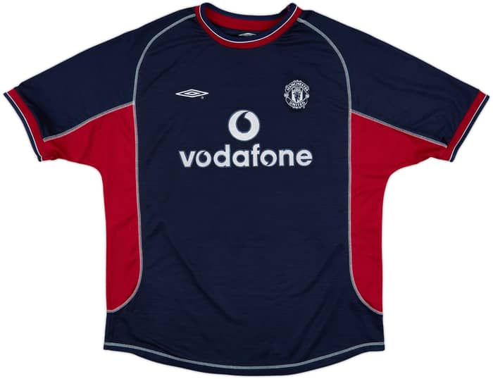 2000-01 Manchester United Third Shirt Beckham #7 - 9/10 - (XL)