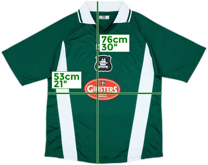 2003-05 Plymouth Home Shirt - 8/10 - (M)