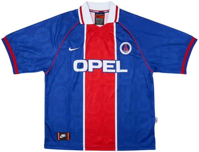 1996-97 Paris Saint-Germain Player Issue European Home Shirt - 10/10 - (XL)