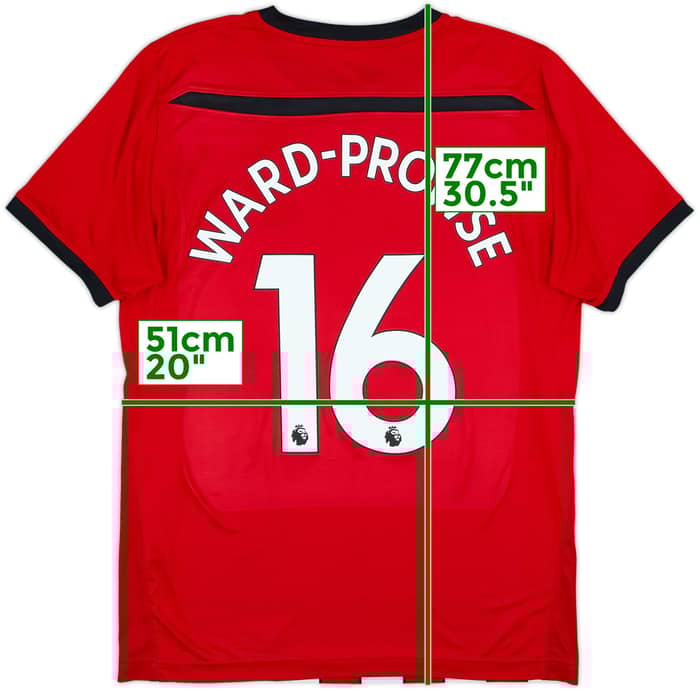 2018-19 Southampton Home Shirt Ward-Prowse #16 - 9/10 - (L)