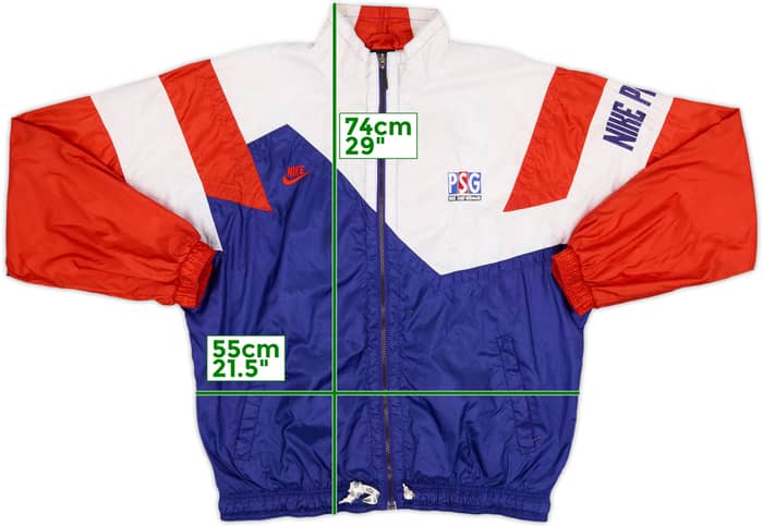 1994-95 Paris Saint-Germain Nike Track Jacket - 7/10 - (M)