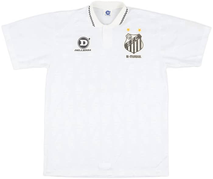 1993 Santos Home Shirt #34 - 5/10 - (XL)