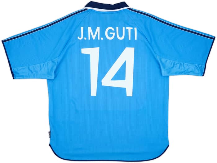 1999-00 Real Madrid Third Shirt J.M.Guti #14 - 5/10 - (XXL)