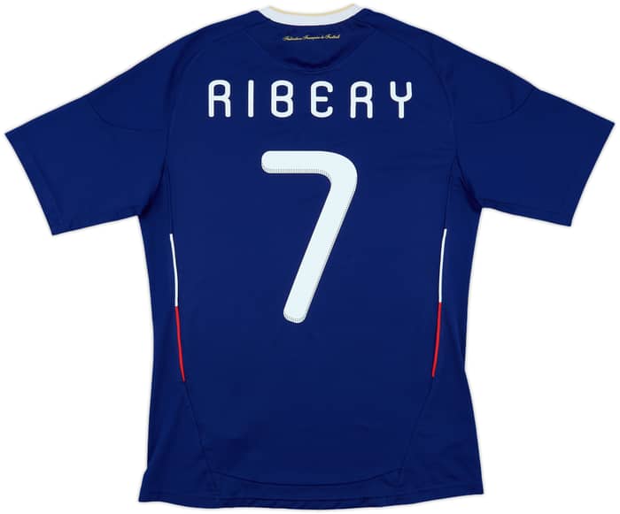 2009-10 France Home Shirt Ribery #7 - 9/10 - (S)