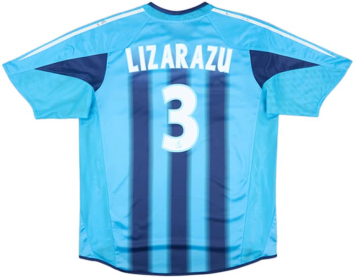 2004-05 Olympique Marseille Away Shirt Lizarazu #3 - 6/10 - (L)
