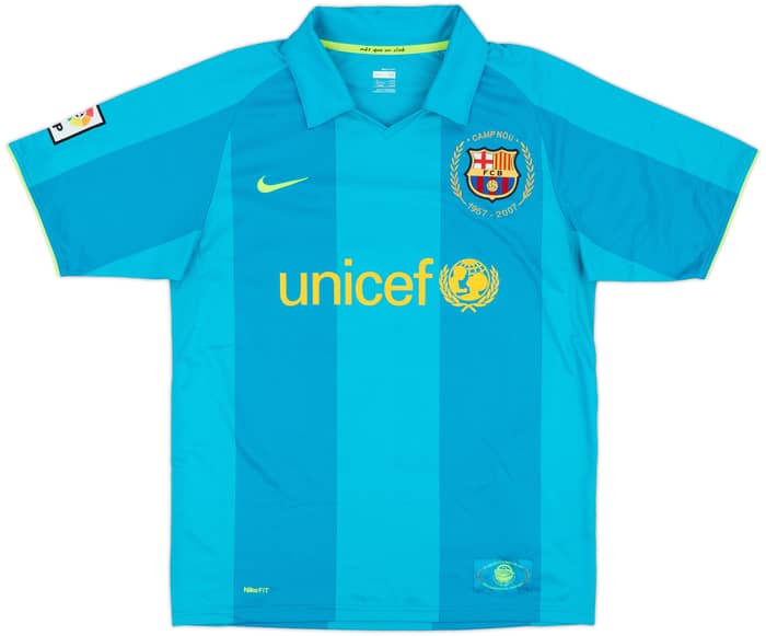 2007-09 Barcelona Away Shirt Ronaldinho #10 - 10/10 - (M)
