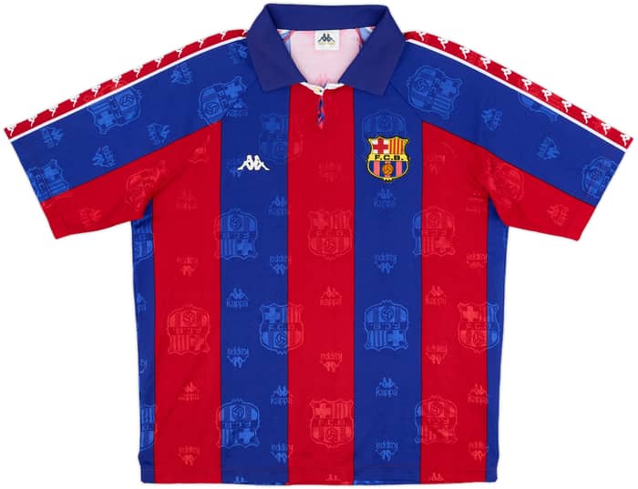 1993-95 Barcelona European Home Shirt - 7/10 - (XL)