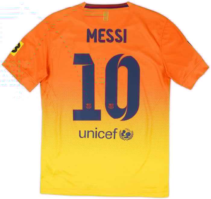 2012-13 Barcelona Away Shirt Messi #10 - 6/10 - (S)