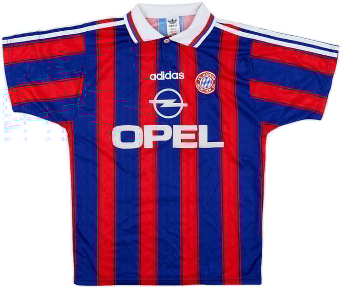 1995-97 Bayern Munich Home Shirt Klinsmann #18 - 5/10 - (XL.Boys)