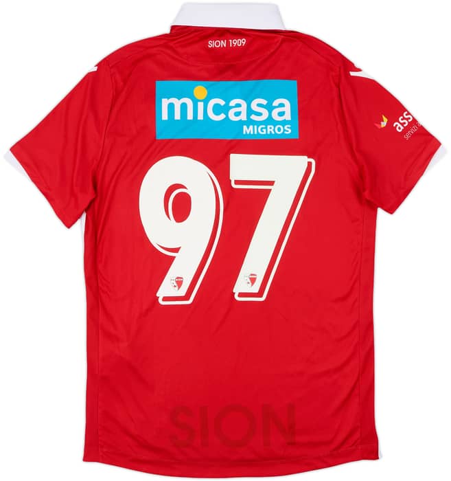 2018-19 FC Sion Away Shirt #97 - 8/10 - (L)