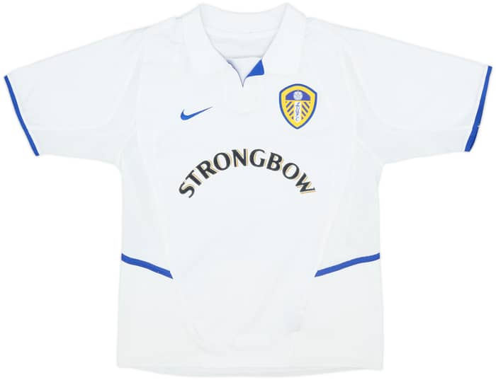 2002-03 Leeds United Home Shirt - 7/10 - (M.Boys)