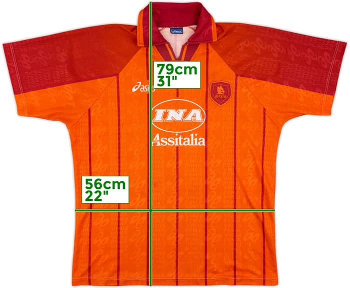 1996-97 Roma Third Shirt - 8/10 - (XXL)