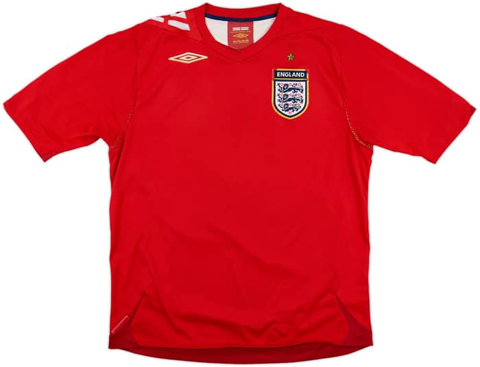 2006-08 England Away Shirt - 5/10 - (L)
