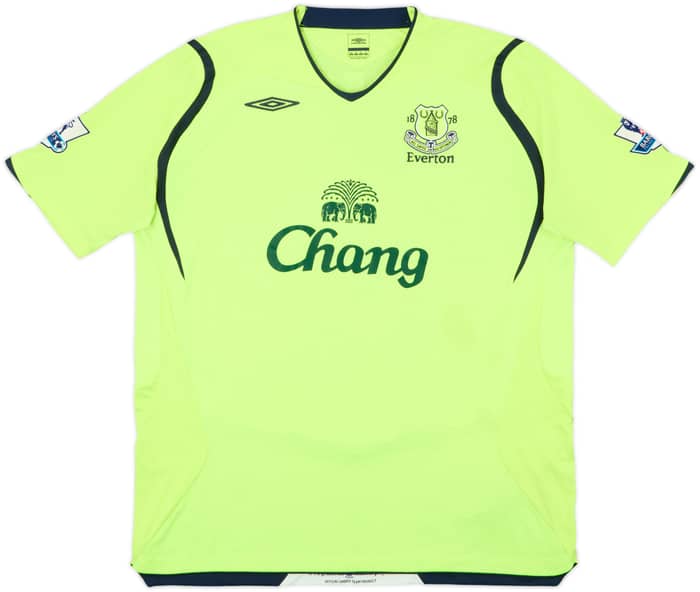 2008-09 Everton Third Shirt Jagielka #6 - 6/10 - (XXL)