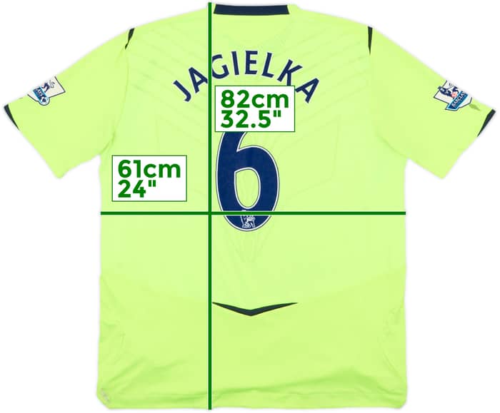 2008-09 Everton Third Shirt Jagielka #6 - 6/10 - (XXL)