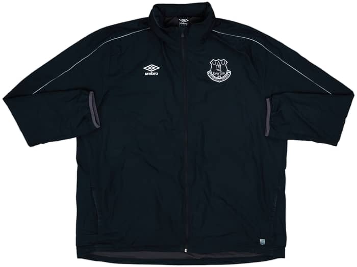 2015-16 Everton Umbro Hooded Rain Jacket - 9/10 - (3XL)