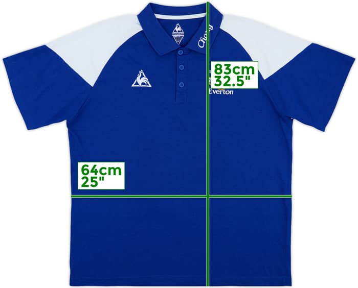 2009-10 Everton Le Coq Sportif Polo Shirt - 8/10 - (XXL)