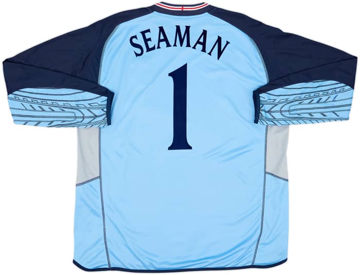 2002-03 England GK Shirt Seaman #1 - 8/10 - (XXL)