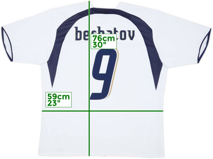 2006-07 Tottenham Home Shirt Berbatov #9 - 6/10 - (XL)