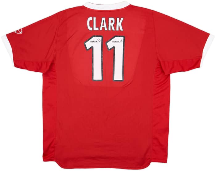 2007-08 Aberdeen Home Shirt Clark #11 - 6/10 - (XL)