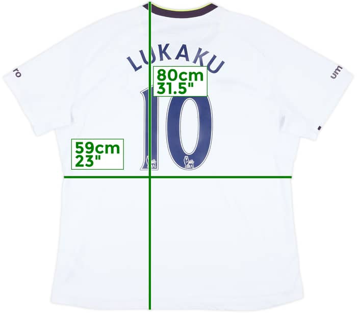 2014-15 Everton Third Shirt Lukaku #10 - 8/10 - (XXL)