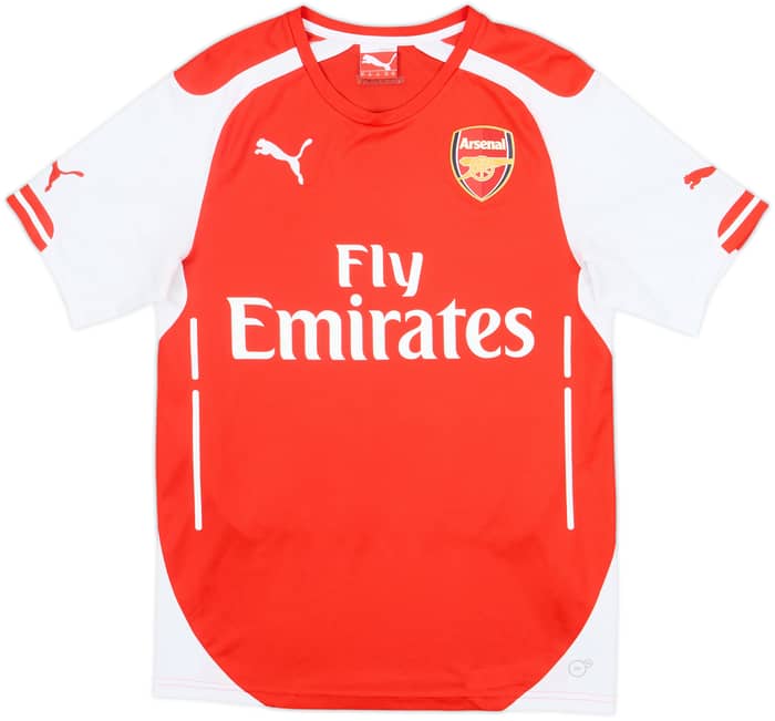 2014-15 Arsenal Home Shirt Ozil #11 - 7/10 - (XS)