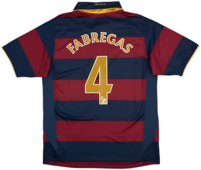 2007-08 Arsenal Third Shirt Fabregas #4 - 7/10 - (M)
