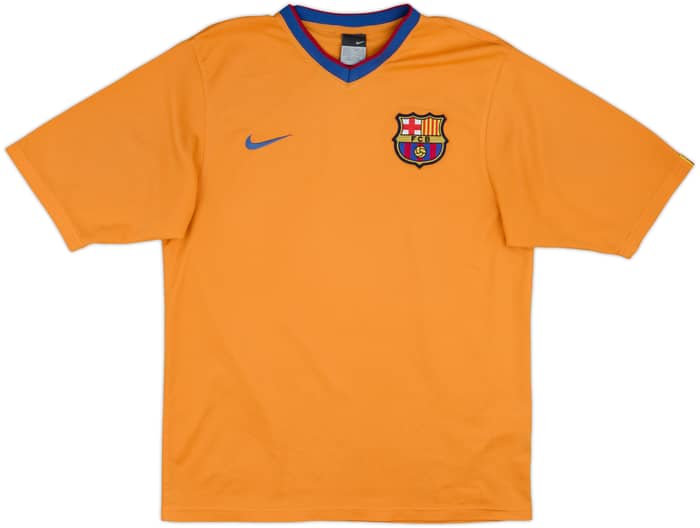 2006-08 Barcelona Basic Away Shirt Ronaldinho #10 - 9/10 - (M)