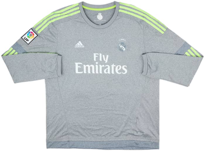 Camiseta de visitante de Manga Larga del Real Madrid 2015-16 Ronaldo #7 - 8/10 - (XL)