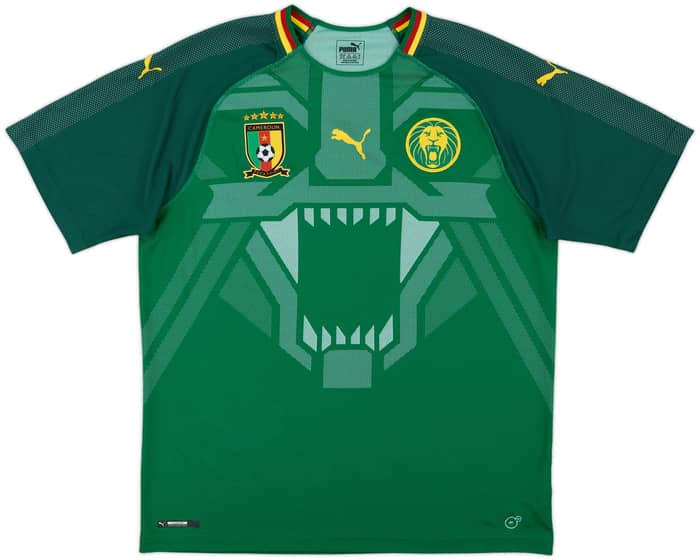 2018-19 Cameroon Home Shirt - 8/10 - (XL)