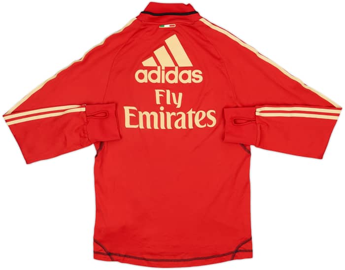 2010-11 AC Milan adidas Formotion 1/4 Zip Training Top - 7/10 - (M)