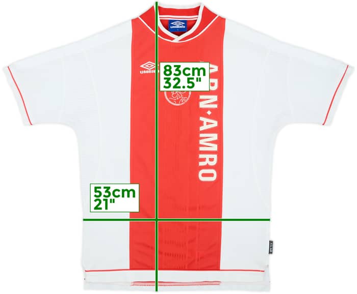 Camiseta de local del Ajax 1999-00 - 5/10 - (L)