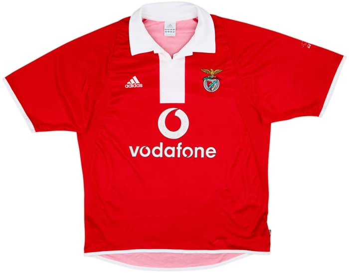 Camiseta de local Centenario del Benfica 2004-05 Nuno Gomes #21 - 6/10 - (L)