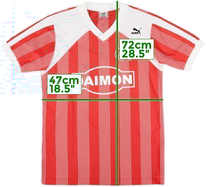 1985-86 Koln Away Shirt #11 - 8/10 - (M)