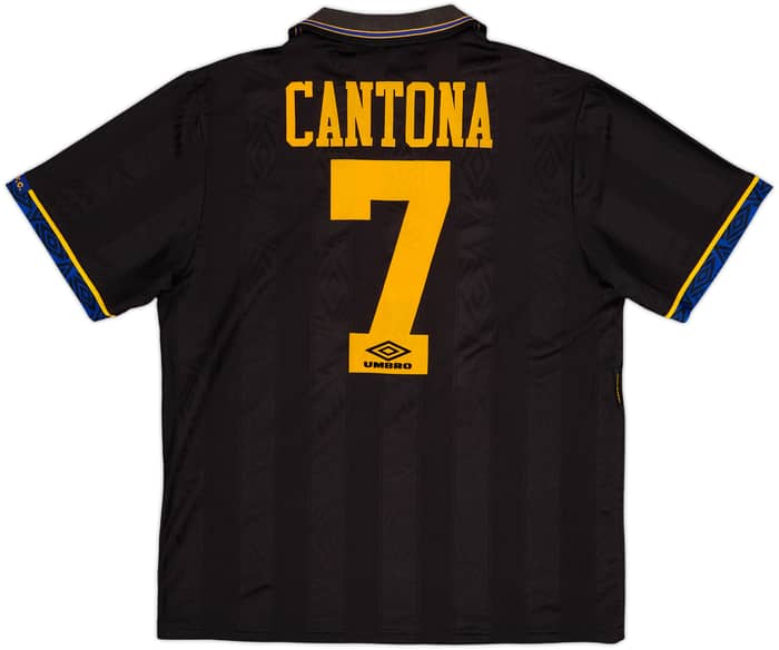 1993-95 Manchester United Camiseta Visitante Cantona #7 - 8/10 - (L)