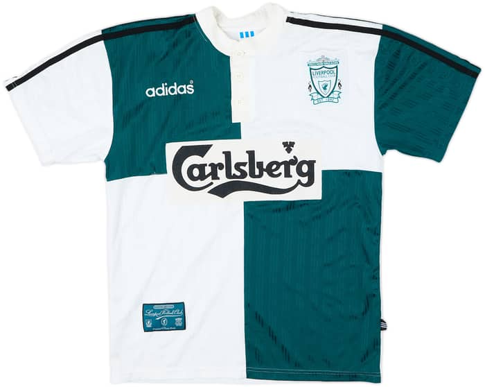 1995-96 Liverpool Away Shirt - 8/10 - (S)