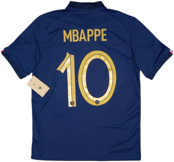 2022-23 France Home Shirt Mbappe #10 (M)