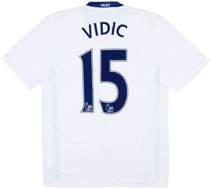 2008-10 Manchester United Away Shirt Vidic #15 - 5/10 - (S)