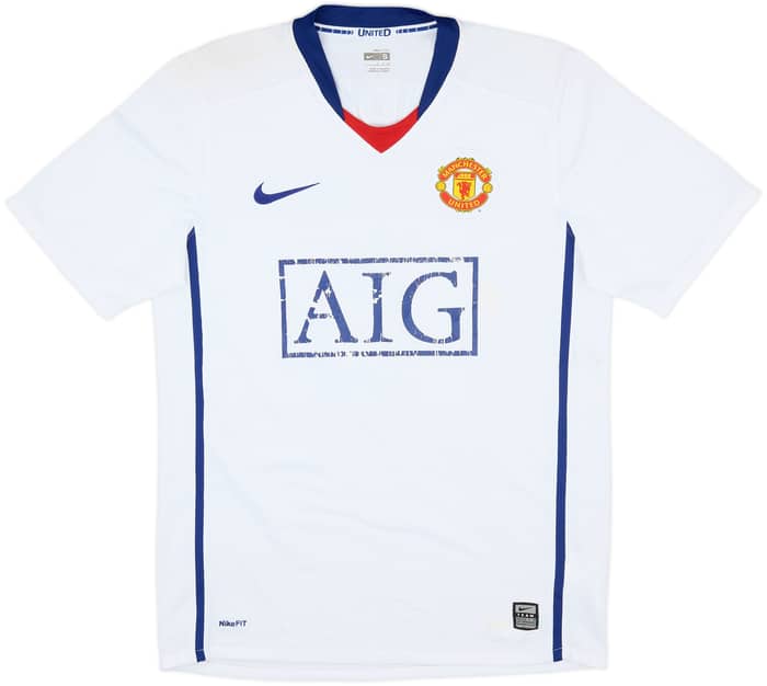 2008-10 Manchester United Away Shirt Vidic #15 - 5/10 - (S)