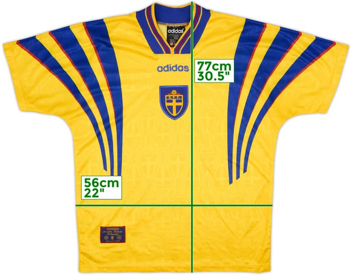 1997 Sweden Home Shirt - 8/10 - (L)