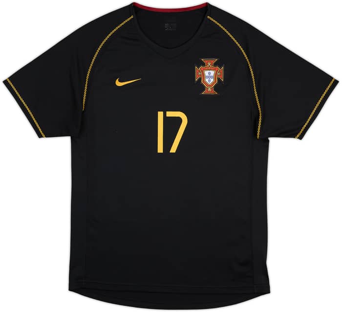 2006-07 Portugal Visitante Camiseta C.Ronaldo #17 - 7/10 - (S)